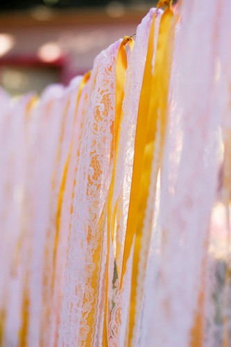 занавес из кружев на праздник